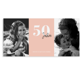 Einladungskarten 50 Geburtstag Familiensache
