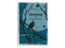 Vorderseite, Halloweenkarte Birds, Farbversion: blau 